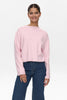 NUCARMA CROP PULLOVER   - Cherry Blossom