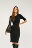 NURILEY DRESS - Caviar