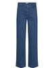 NUAMBER PANTS - Medium Blue Denim