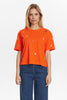 NUMIRELLO BOXY T-SHIRT - GOTS - Cherry Tomato