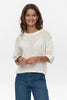 NUMIRANDI SS PULLOVER - Cloud Dancer