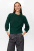 NUSURI BRUSHED SS PULLOVER - Rain Forest