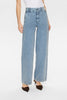 NUAMBER HR WIDE JEANS - R3019 - Light B. Stonewash Denim