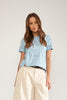 NUSHELLPA T-SHIRT - GOTS - Placid Blue