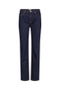 NUOSLO HR STRAIGHT JEANS - S3012 - Dark Blue Denim