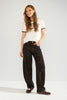 NUAMSTERDAM HR BARREL JEANS - Black Coffee