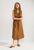 NUJUMA COTTON SHIRT DRESS  - Dachshund