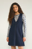 NUALETTA SPENCER DRESS  - Dark Blue Denim